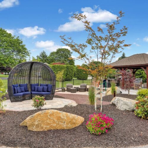 Hardscaping patio by Spayd's