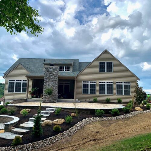 Landscape planting by Spayd's