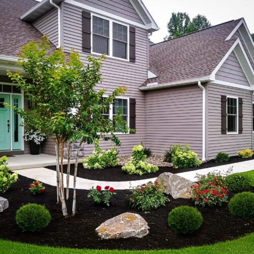 Landscape planting by Spayd's