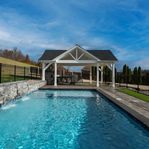 Custom in-ground Pool by Spayd's
