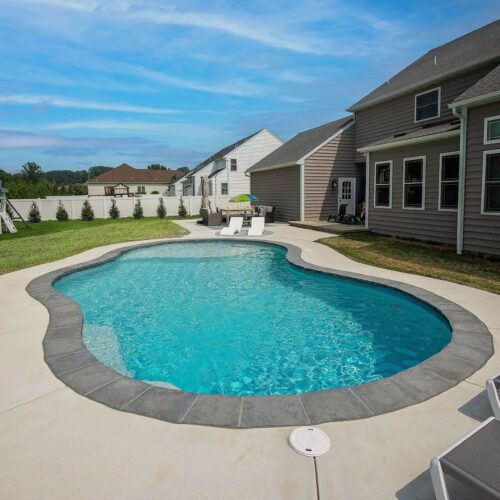 Custom in-ground Pool by Spayd's