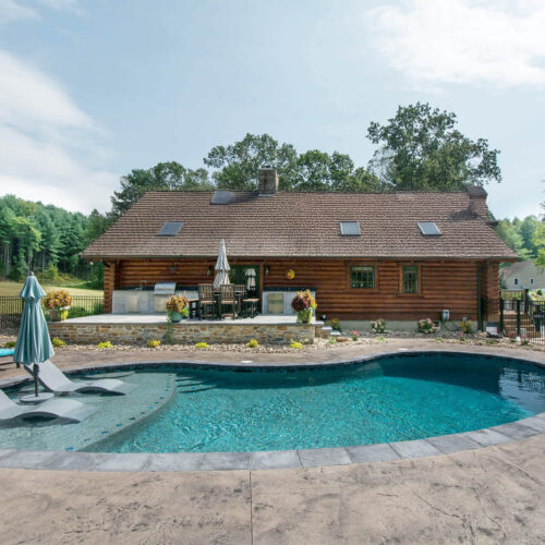 Custom in-ground Pool by Spayd's