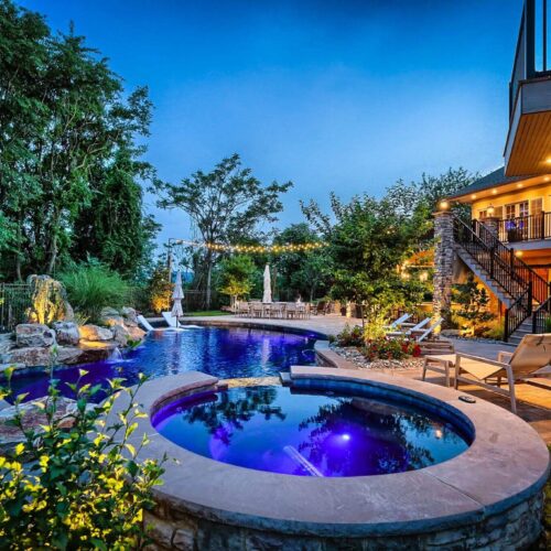 Custom in-ground Pool by Spayd's