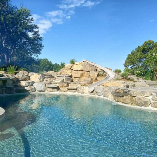 Custom in-ground Pool by Spayd's